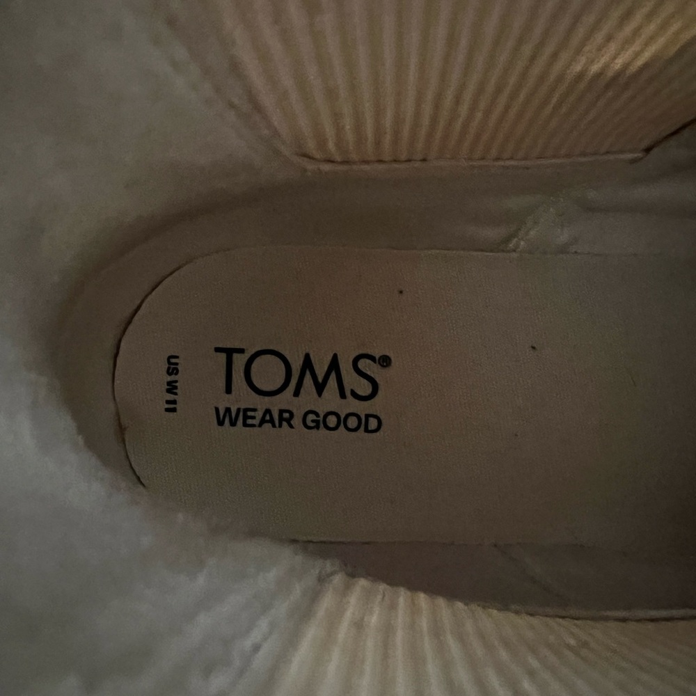 TOMS Charlie Boot in Light Sand Leather, Size 11 - Picture 5 of 8